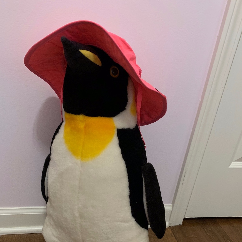 Sun-Protective UPF50 Hat for girls Pink Floral NWT - Picture 4 of 4